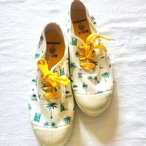 Bensimon Palm Tree Summer Vibes Sz 3.5 Sneakers
